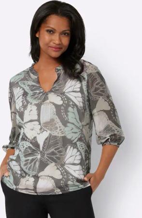 Druckbluse