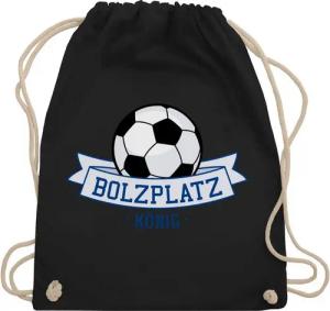Shirtracer Turnbeutel Bolzplatz König, Kinder Sport Kleidung