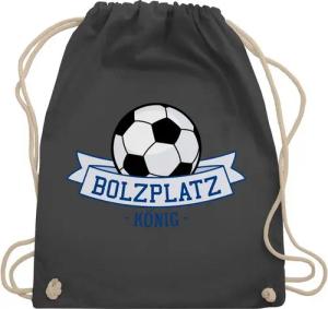 Shirtracer Turnbeutel Bolzplatz König, Kinder Sport Kleidung