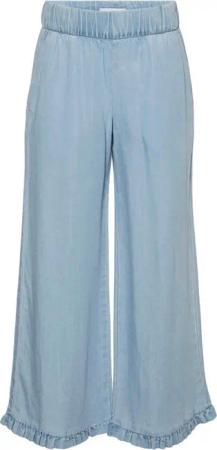 Vero Moda Girl Stoffhose 10283853 Blau Wide Leg