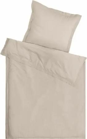 Mirabeau Bettwäsche Bettwäsche Hervilly beige, 30% Leinen, 70% Baumwolle