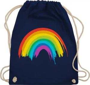 Shirtracer Turnbeutel Regenbogen LGBT & LGBTQ, LGBT Kleidung