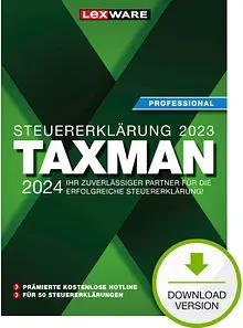 LEXWARE TAXMAN professional 2024 (für das Steuerjahr 2023) Software Vollversion (Download-Link)