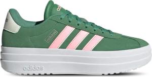 Adidas Vl Court Bold Damen Sneaker - Grün - Größe 36 2/3 - Leder
