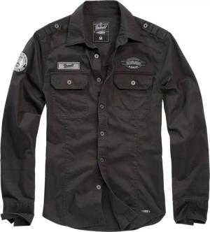 Brandit Outdoorhemd Brandit Herren Langarmhemd Luis Vintage