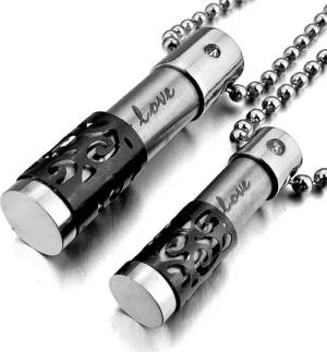 Schmuck-Elfe Partnerkette Only Love Eleganz (Set), 4tlg. Set