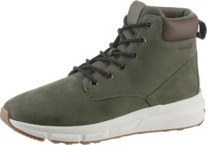 Tommy Hilfiger Schnürboots "LIGHT HILIFIGER NBK HYBRID BOOT", Freizeitschuh, Boots, Schnürschuh mit gepolstertem Schaftrand