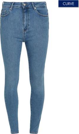 Tommy Hilfiger Curve Slim-fit-Jeans "Jeans CRV HARLEM SKINNY", in Großen Größen, Five Pocket Form
