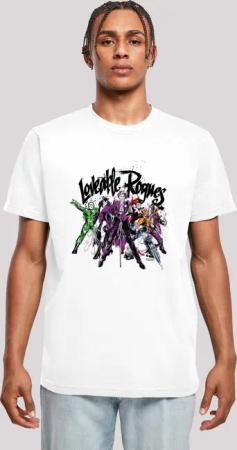 F4NT4STIC T-Shirt "DC Comics Batman Loveable Rogues", Herren,Premium Merch,Regular-Fit,Basic,Bedruckt