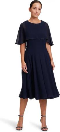 Vera Mont Chiffonkleid "Vera Mont Chiffonkleid kurzarm", Material