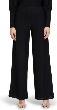 Vera Mont Stoffhose "Vera Mont Modern fit Hose mit weitem Bein", Glitzer