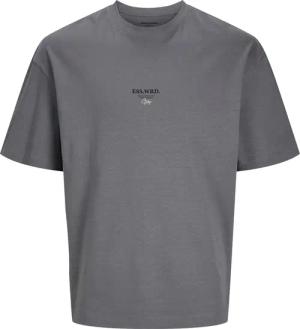 Jack & Jones Rundhalsshirt "JJEURBAN EDGE STUDIO TEE SS O-NECK NOOS", mit Front und Back Print