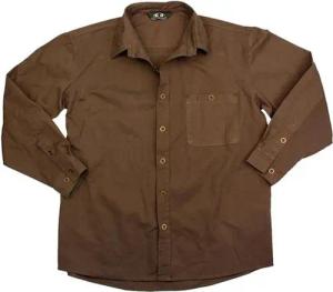 Outbacker Outdoorhemd Outdoor Freizeit Hemd -robustes Herrenhemd mit Metallknöpfen