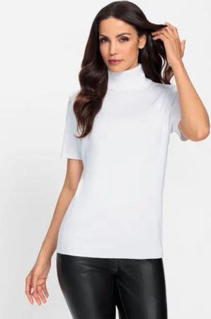heine Strickpullover Kurzarmpullover