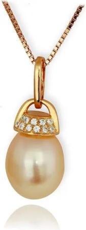 PartyPearl Schmuckset PartyPearl Perlen-Kette rose (2-tlg., Schmucksets), Damen Schmucksets aus 925 Sterling Silber,vergoldet (Roségold 333), Fa