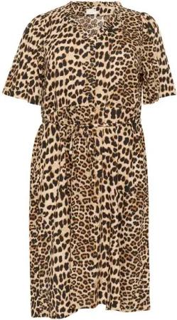 KAFFE Curve Blusenkleid Kleid KCarinay Große Größen