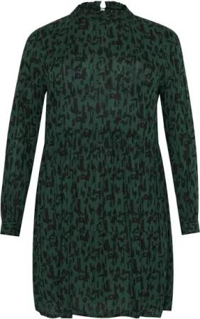 KAFFE Curve Blusenkleid Kleid KClune Große Größen