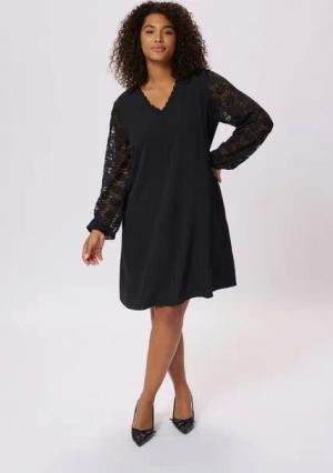 KAFFE Curve Blusenkleid Kleid KCmilli Große Größen