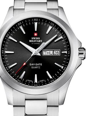 Swiss Military SMP36040.22 Herrenuhr 42mm 5ATM