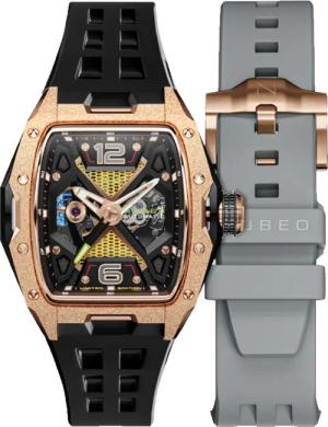 Nubeo NB-6078-07 Herrenuhr Davinci Automatik Limited 46mm 5ATM