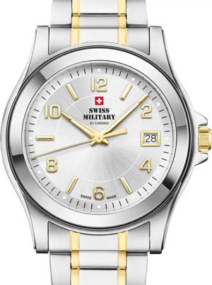 Swiss Military SM34002.26 Herrenuhr 39mm 5ATM
