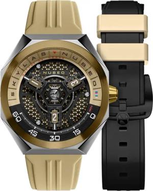 Nubeo NB-6083-0A Herrenuhr Skylab Automatik Limited 48mm 10ATM