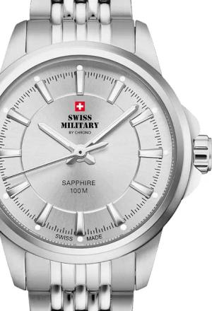 Swiss Military SM34105.02 Damenuhr Klassik Saphirglas 28mm 10ATM