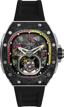 Nubeo NB-6108-01 Herrenuhr Viper Tourbillon Limited 43mm 5ATM