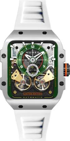 Nubeo NB-6077-07 Herrenuhr Maven Automatik Limited 44mm 5ATM