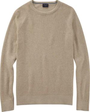 OLYMP Casual Strick Pullover Herren, Beige, , XXL