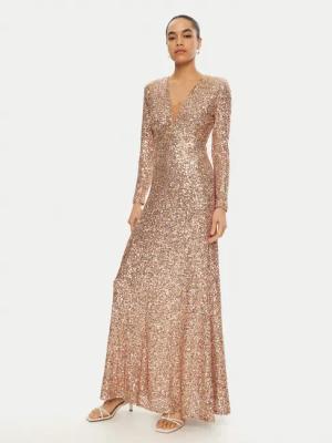 Rinascimento Abendkleid CFC0121752003 Goldfarben Regular Fit