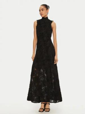 ROTATE Abendkleid 113617 Schwarz Regular Fit