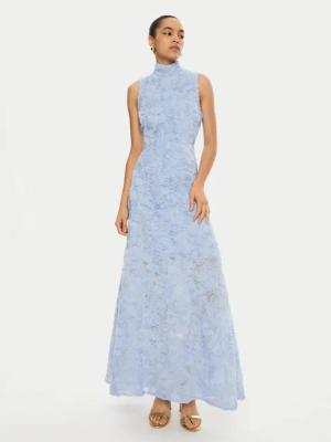 ROTATE Abendkleid 113617 Blau Regular Fit