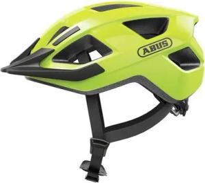 ABUS Mountainbikehelm Aduro 3.0 LED Helm, signal yellow 51-55 cm
