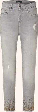 monari 7/8-Jeans mit Schmucksteinen