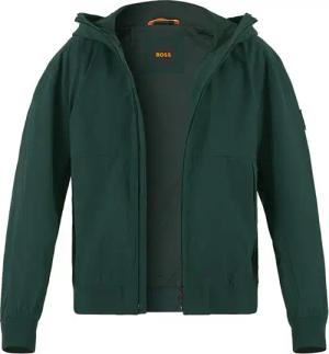 BOSS Orange Herren Jacke grün unifarben