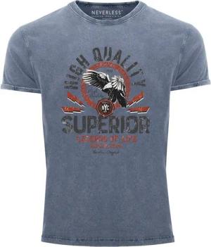 Neverless Print-Shirt Neverless® Herren T-Shirt Vintage Shirt Printshirt Superior Legends mit Print