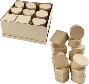 Creativ Company Geschenkboxen-Set braun