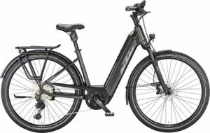 KTM MACINA STYLE XL (750 Wh), 11 Gang Kettenschaltung, Damenfahrrad, Deep, Modell 2024, 28 Zoll 60 cm machine grey (silver+black)