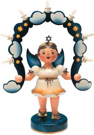 Hubrig Volkskunst GmbH Weihnachtsfigur Lichterengel, Original Erzgebirge