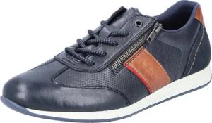 Rieker Sneaker, mit Reißverschluss, Freizeitschuh, Halbschuh, Schnürschuh