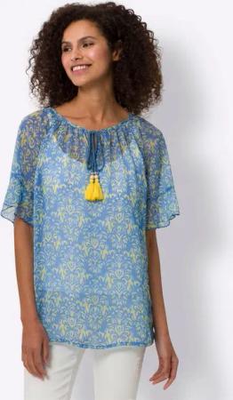heine Klassische Bluse Chiffonbluse
