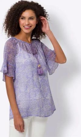 heine Klassische Bluse Chiffonbluse