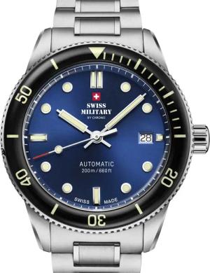 Swiss Military SMA34106.02 Herrenuhr Automatik Taucheruhr