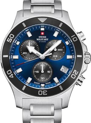 Swiss Military SM34067.11 Chronograph Herrenuhr 42mm 10ATM
