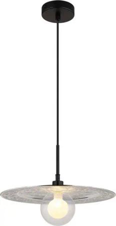 GLOBO LIGHTING Deckenleuchte, Leuchtmittel nicht inklusive, Hängeleuchte Pendelleuchte Esszimmerlampe Glas opal klar silber