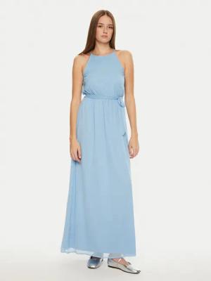 Vila Coctailkleid Falia 14100342 Himmelblau Regular Fit