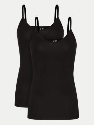 Vero Moda 2er-Set Tops 10171122 Schwarz Slim Fit