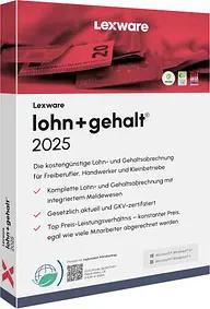 LEXWARE lohn+gehalt 2025 Software Vollversion (PKC)