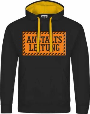 deinshirt Kapuzenpullover Herren Kapuzenpullover Anstalltsleitung Mit Print Motiv, Grafik